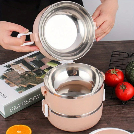 4 Layer Heat Insulated Lunchbox