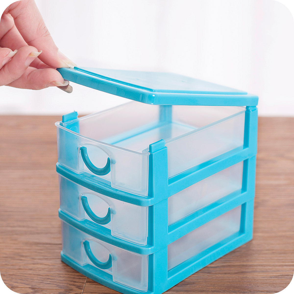 3 Drawers Desktop Multipurpose Organizer