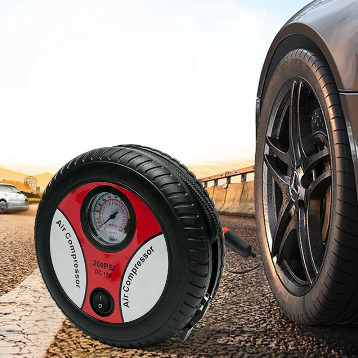 Car Tire Inflator Portable Mini Air Compressor