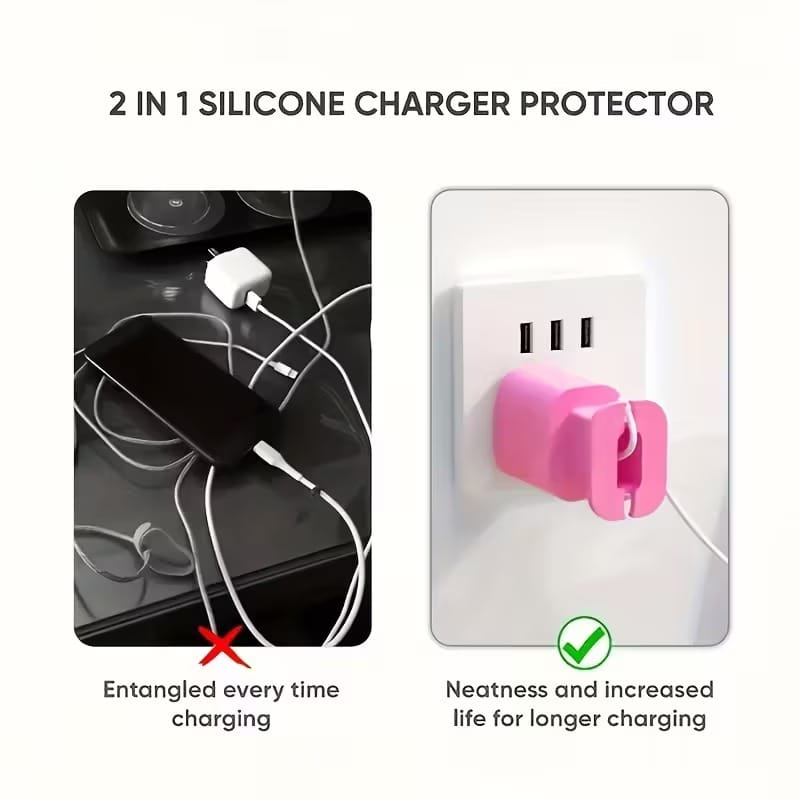 2-in-1 Silicone Charger Case, for 20W/18W Chargers