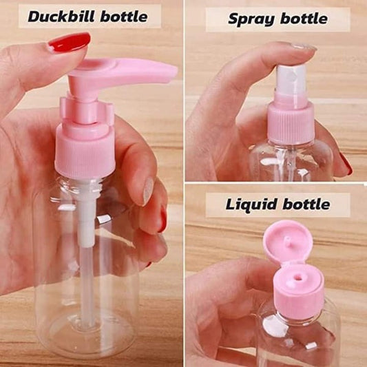 3PCs Travel Refillable Bottle