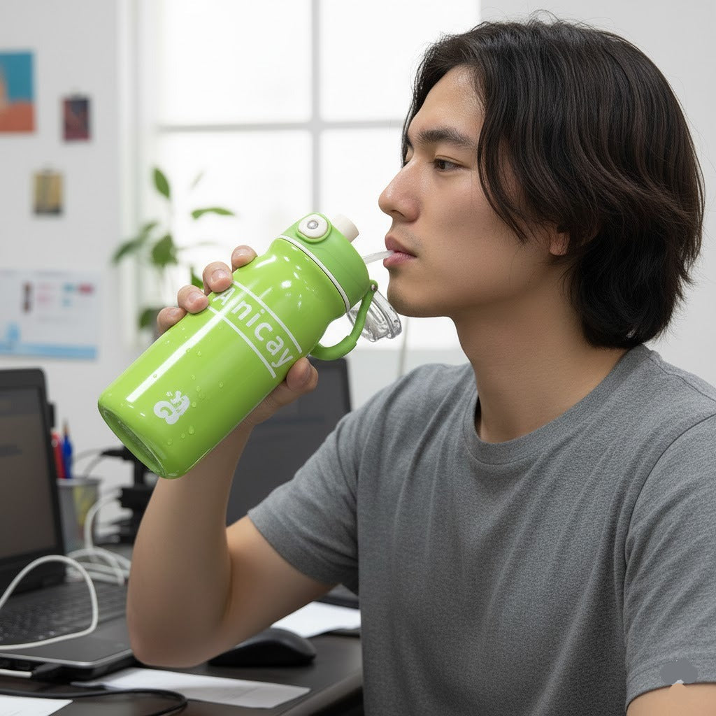 Printed Stainless Steel Insulated Water Bottle