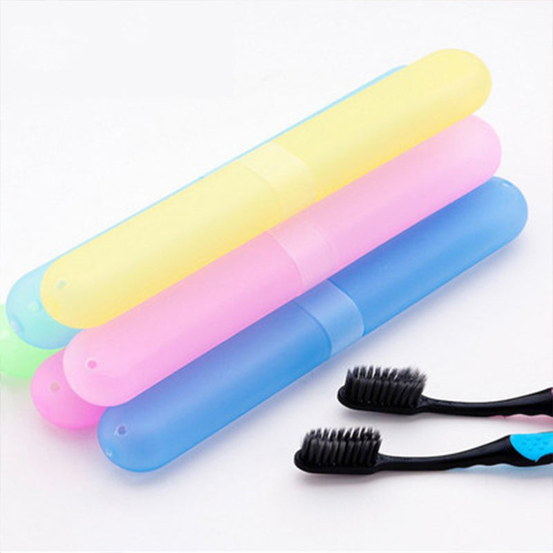 pack of 2 Travel Hiking Camping Toothbrush Protect Holder.