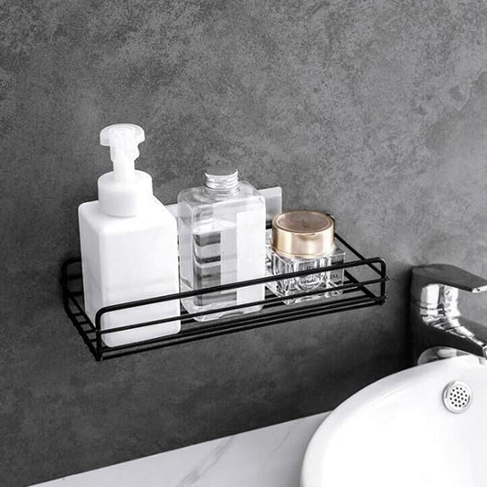 Stainless Steel Bathroom Storage Shelf (Screw)