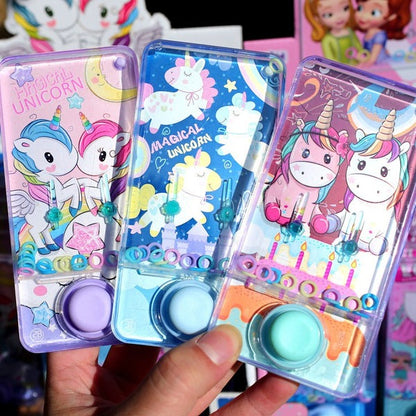 Cartoon Printed Hand Held Water Ring Game