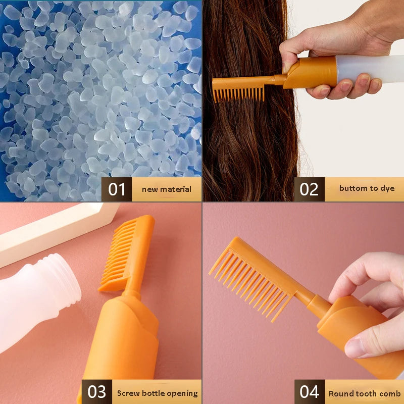 Professional Hair Applicator Bottle use for Oil & Hair Dye Application