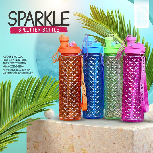 Sparkle Water Bottle for Kids
