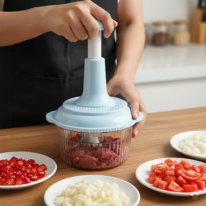 Multifunctional Manual Push Chopper (2-Liter)