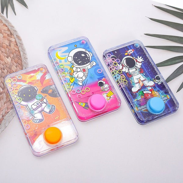Cartoon Printed Hand Held Water Ring Game
