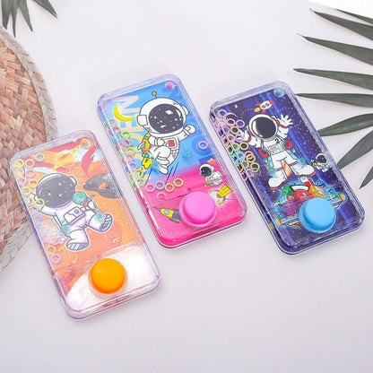 Cartoon Printed Hand Held Water Ring Game