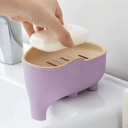Elephant Style Drain Soap Box