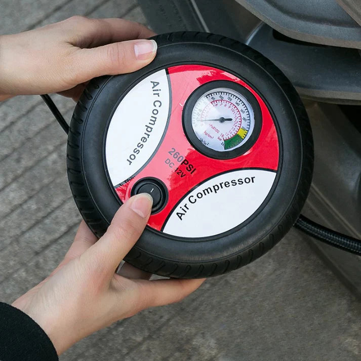 Car Tire Inflator Portable Mini Air Compressor