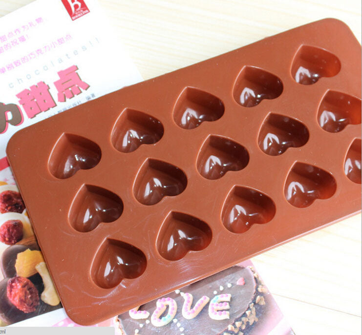 Silicone Heart-Shaped Making Mold