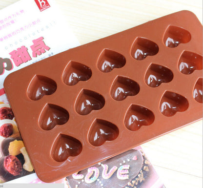 Silicone Heart-Shaped Making Mold