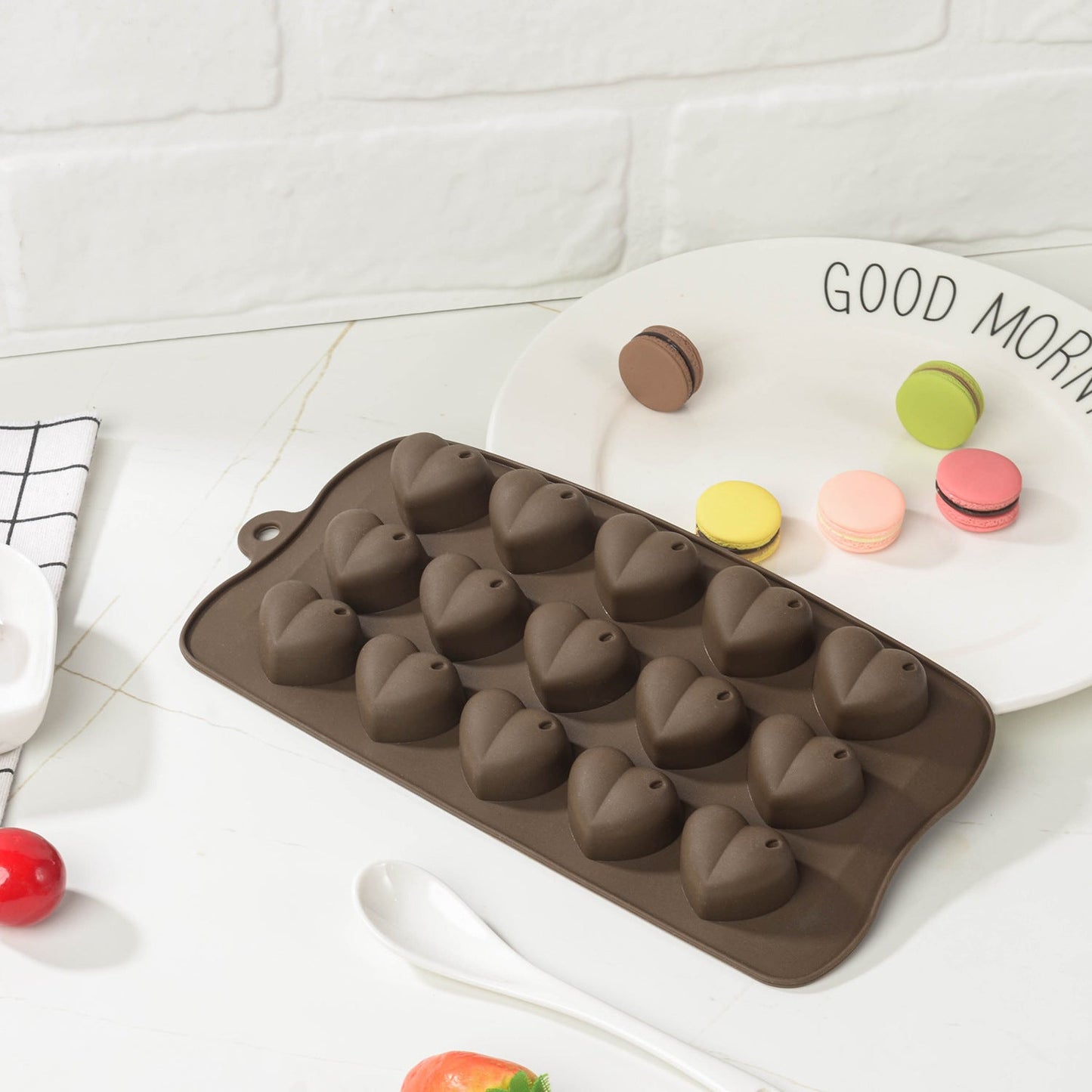 Silicone Heart-Shaped Making Mold