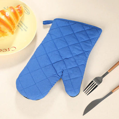 Heat Resistant Cooking & Baking Oven Gloves (Single Piece)