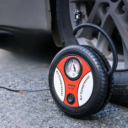Car Tire Inflator Portable Mini Air Compressor