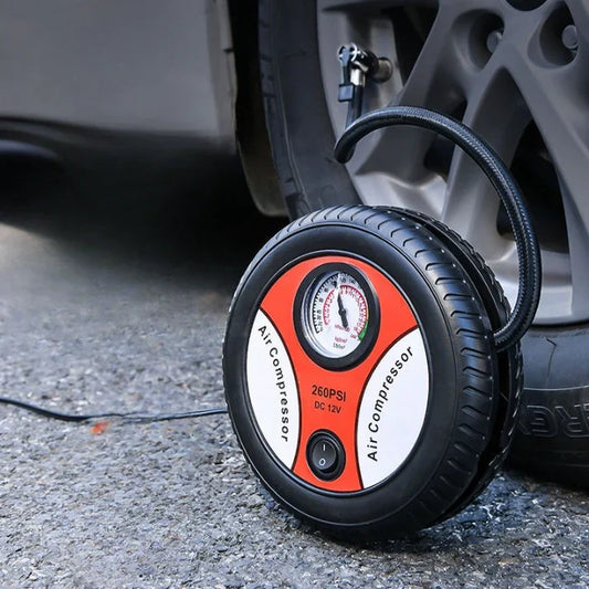 Car Tire Inflator Portable Mini Air Compressor