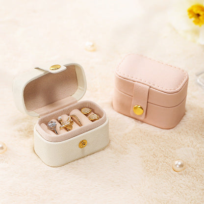 Mini Portable Small Jewelry Rings Storage Box