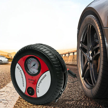 Car Tire Inflator Portable Mini Air Compressor