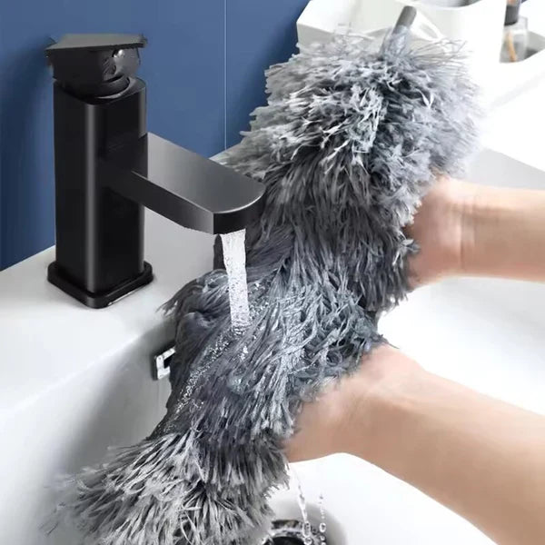 Long Handle Adjustable Microfiber Dusting Brush