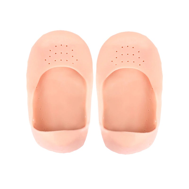 Anti-Crack Heel Silicone Full Socks