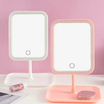 Portable Smart LED Makeup Mirror