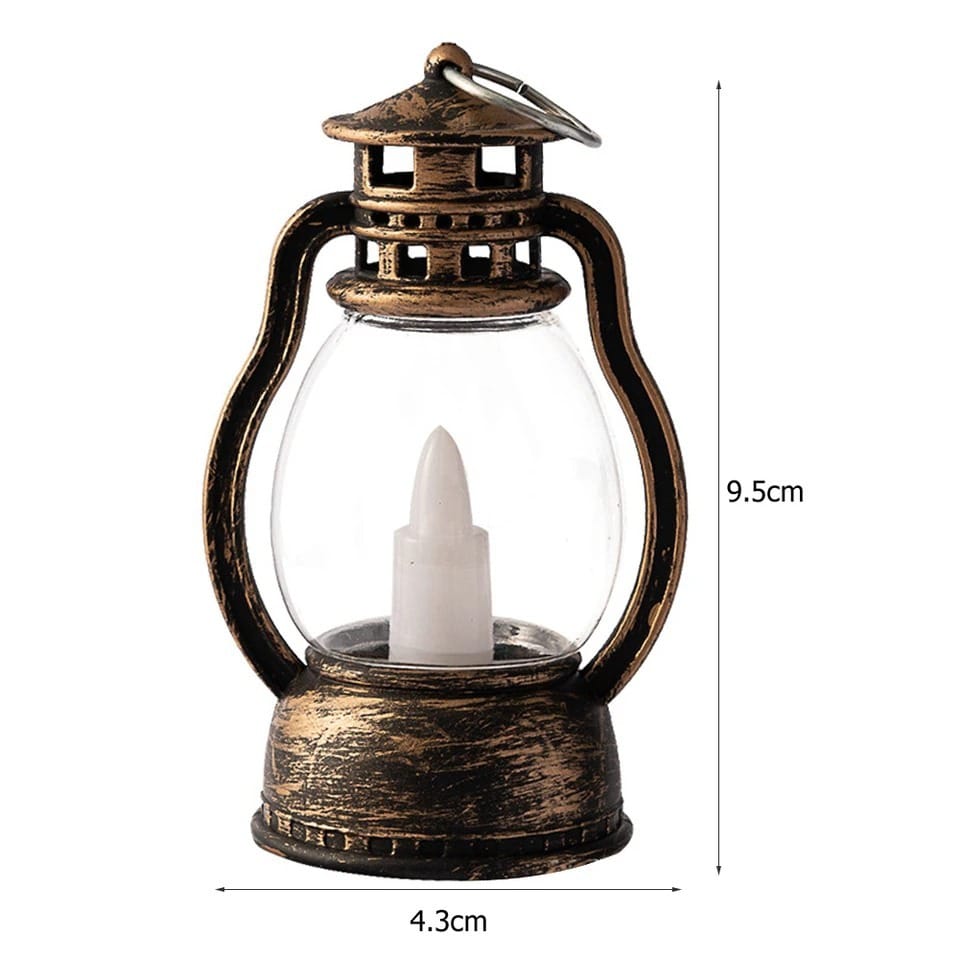 MINI LED Candle Lantern Light Portable Hanging Lantern