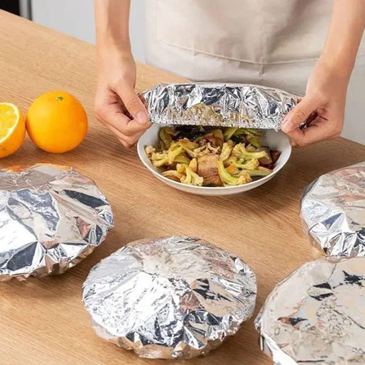 Pack of 10 Aluminum  Plate Foil Covers