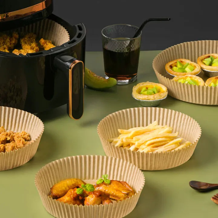 Nonstick Air Fryer Paper Disposable Plate