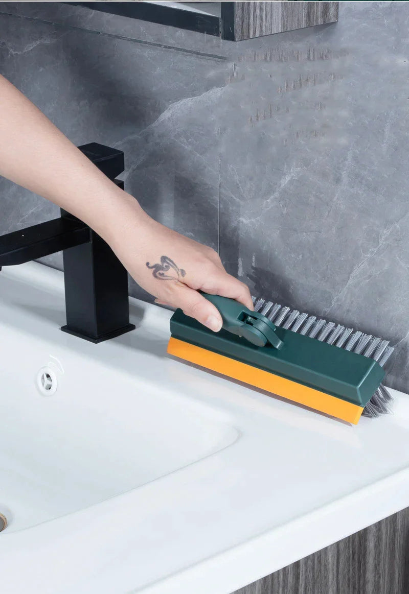 3 In 1 Silicone Cleaning Brush, Dusting & Wiping Mop