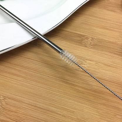 5Pc-Set Stainless Steel Reusable Straw