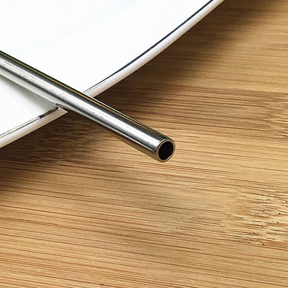 5Pc-Set Stainless Steel Reusable Straw