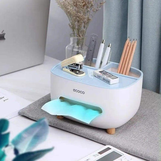 Multifunctional Tissue Box and Organizer