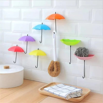 Pack Of 3 Stick Wall Mounted Umbrella Hook