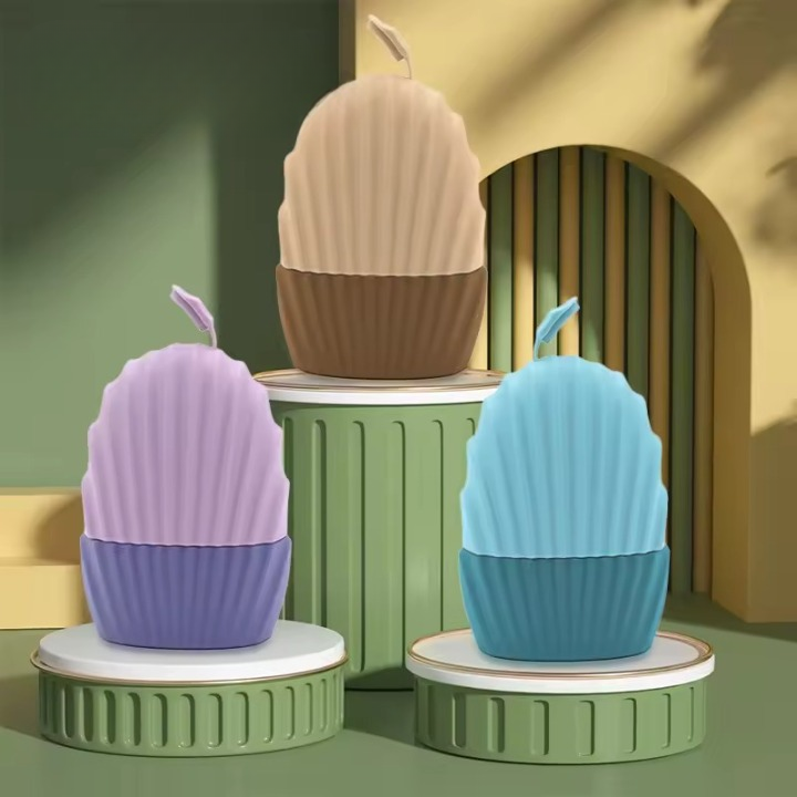 Shell Shaped Silicone Ice Roller