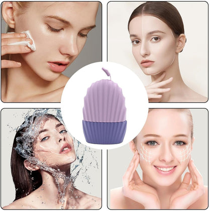 Shell Shaped Silicone Ice Roller