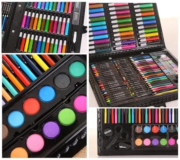 168 Piece Art Set Drawing and Painting Set for Kids
