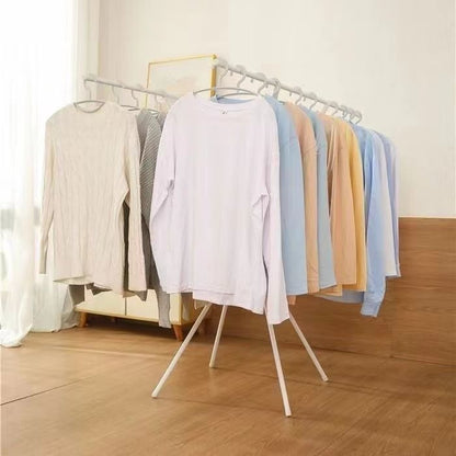 Folding X Shape Clothes Drying Rack