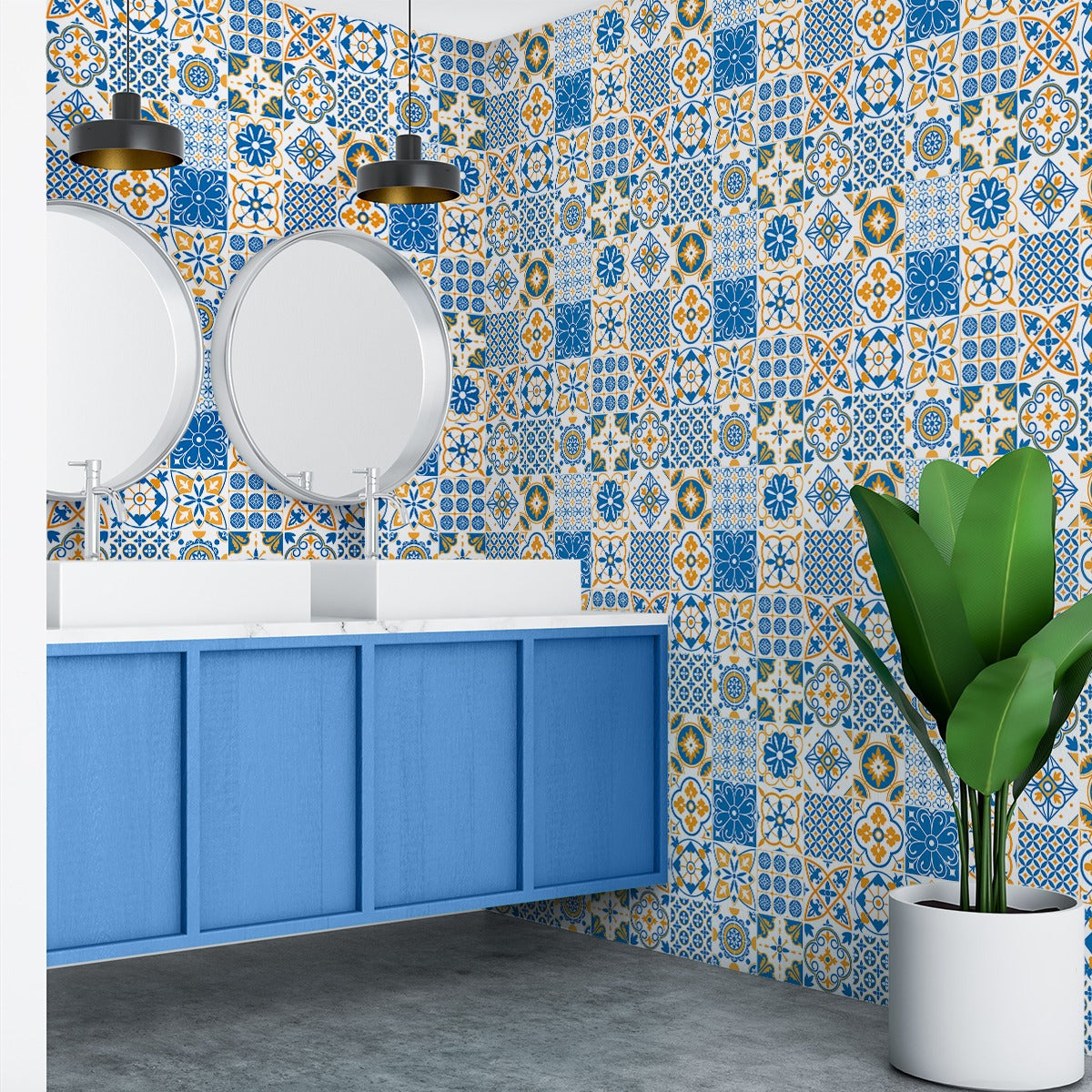 Texture Design Waterproof Marble Sheet (60 x 200 cm)