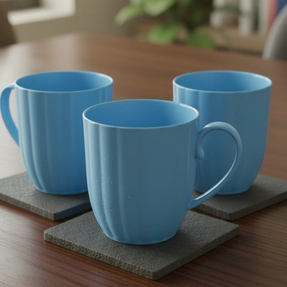 3PCs Plastic Mug