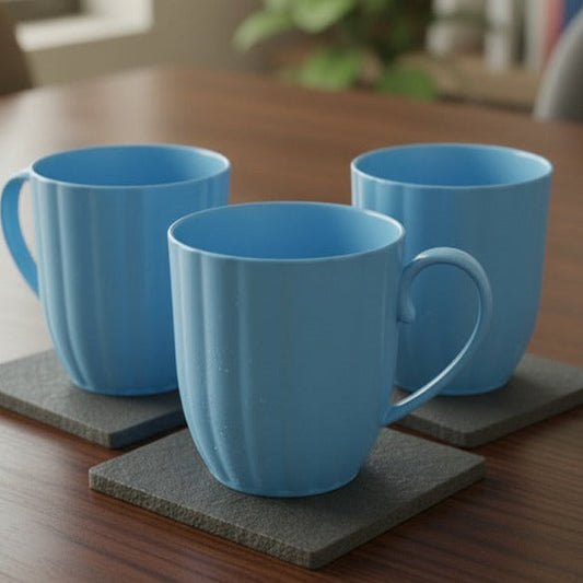 3PCs Plastic Mug