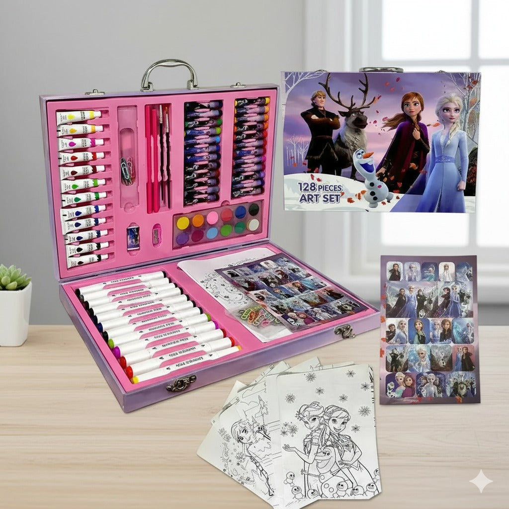 128PC Kids Drawing Art Set