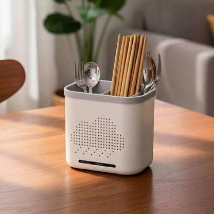 2 Grid Kitchen Drain Cutlery Organizer