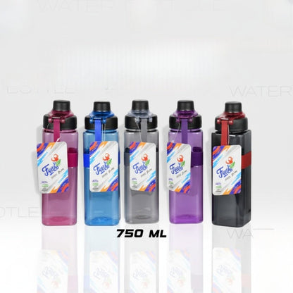 Plastic Sports Water Bottle 750ML