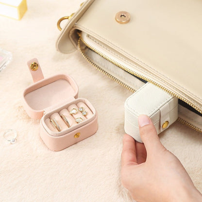Mini Portable Small Jewelry Rings Storage Box