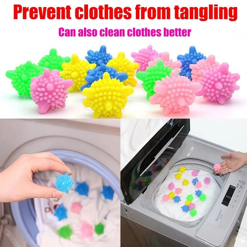 Anti-winding Magic Laundry Balls - Pack of 10
