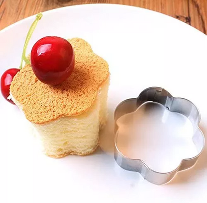 Cookie Cutters Shapes Baking Set12PCS Flower, Round, Heart, Star Shape.