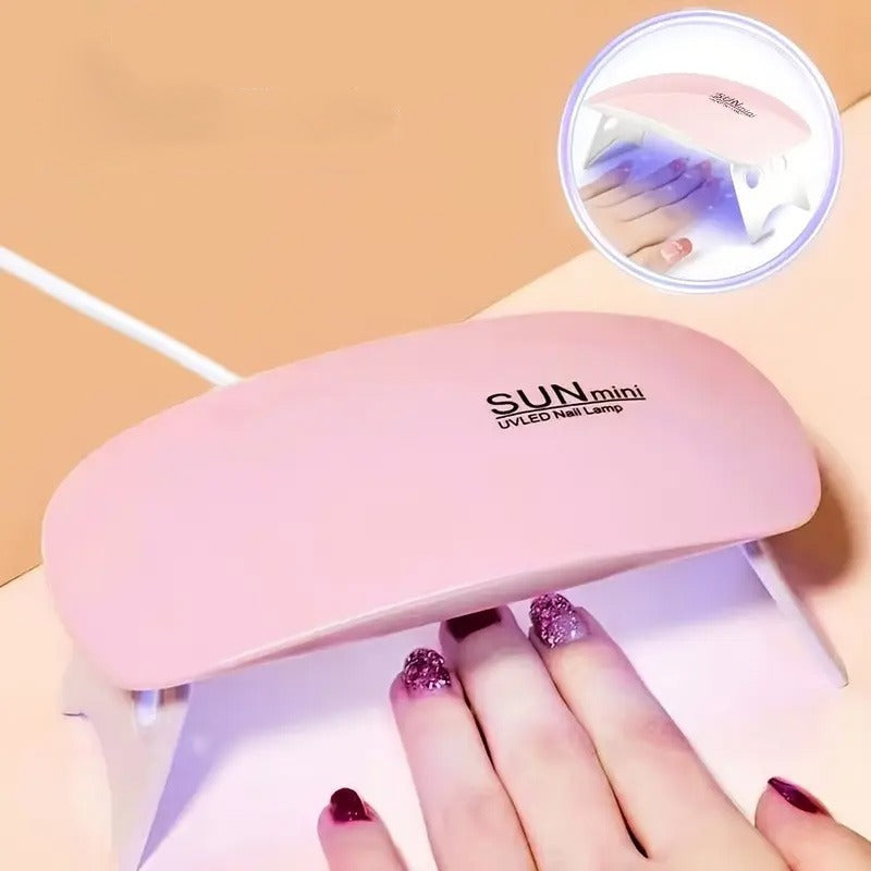 6W UV LED USB Nail Phototherapy Portable Machine