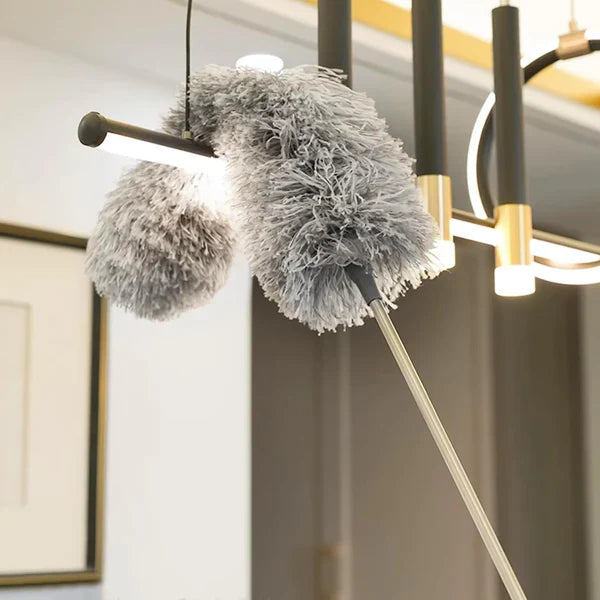 Long Handle Adjustable Microfiber Dusting Brush